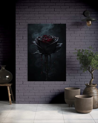 Bleeding rose