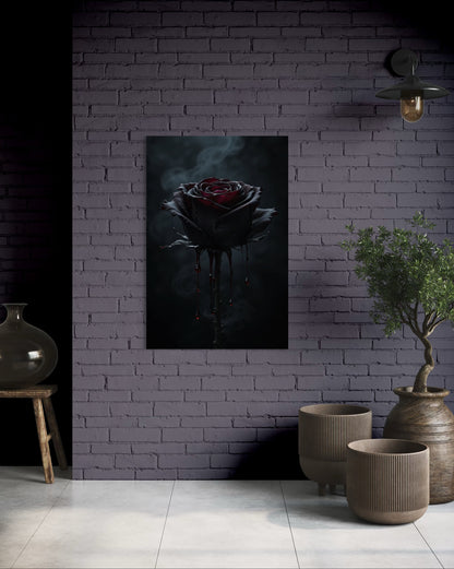 Bleeding rose